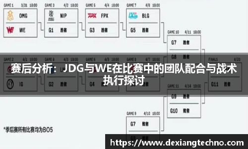 赛后分析：JDG与WE在比赛中的团队配合与战术执行探讨